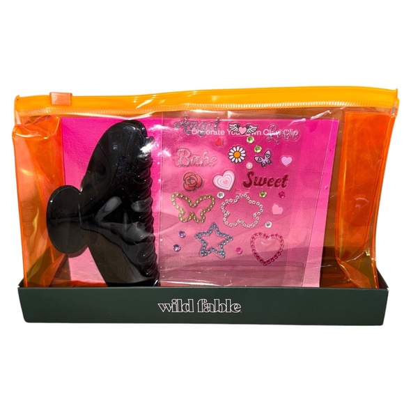 NWT Wild Fable Jaw Clip Gift Set Decorate Your Own Jaw Hair Clip New - Picture 2 of 6